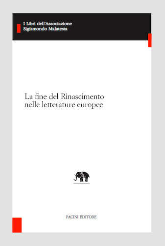 Copertina - La fine del Rinascimento nelle letterature europee