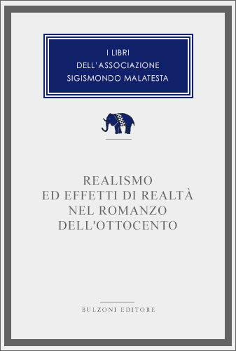 Copertina - Realismo ed effetti di realtà nel romanzo dell'Ottocento