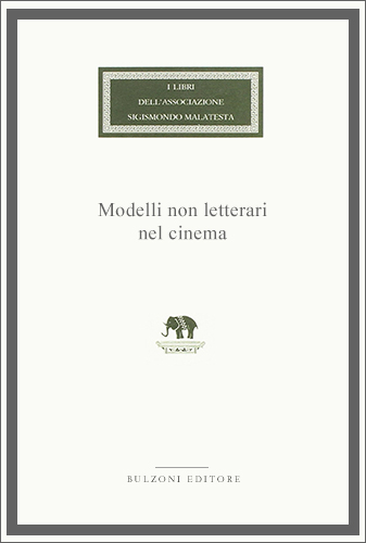 Copertina - Modelli non letterari nel cinema
